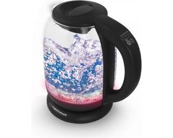 Esperanza Loire | Glazen Waterkoker | Vijf Kleuren LED-Verlichting | 1,7 Liter | 2200W