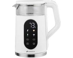 HomeShift® Waterkoker met Temperatuurregeling - Warmhoudfunctie - Dubbelwandig - Elektrisch - 1,7 Liter - 2200W - Wit