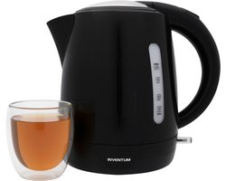 Inventum HW212 - Waterkoker - Inhoud 1,2 liter - Kunststof - 2200 watt - Zwart