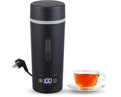 JT Products Reiswaterkoker – 350mL –4 Temperatuurstanden - Mini Waterkoker – Kleine Waterkoker Camping – Draagbare Waterkoker