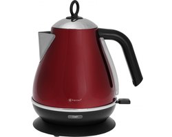Kassel 93224 - Retro Waterkoker - 1,7L - RVS - Rood