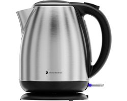 KitchenBrothers Waterkoker - Elektrisch - PFAS en BPA Vrij - 1,7L - Met Kalkfilter - RVS