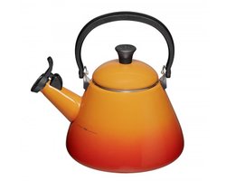 Le Creuset Fluitketel Kone - Oranjerood - 1.6 liter - inductie geschikt -