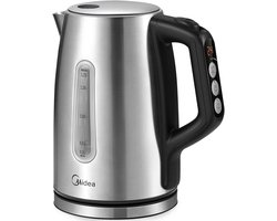 Midea Waterkoker MK-17S30B2-E5 - 6 kooktemperaturen - 1.7L - RVS