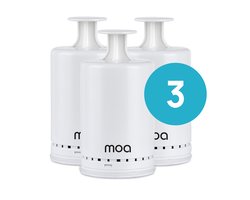 MOA Heetwaterdispenser Filters - Voor HWD01B - 3 Stuks - Wit