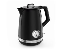 Moulinex Soleil BY3558E0 – Waterkoker - 1,7 L – Snelle opwarming - 2400 W – Uitneembaar kalkfilter - Zwart