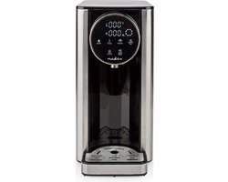 Nedis Heetwaterdispenser - 2600 W - 2.7 l - Aluminium / Zwart