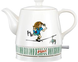 Pippi Langkous keramische Waterkoker - 0,8 Liter - Retro - 20130005 - Pippi Circus design