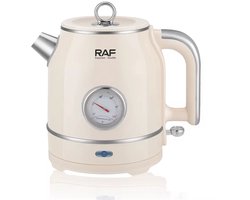 Premium Luxe Waterkoker Beige | 1,5L | Luxe | 1800W | RVS | Elegant | Temperatuur Meter