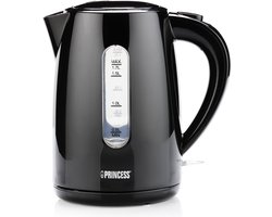 Princess Waterkoker 236017 - 1.7 Liter - 360° draaibaar - 2200W - Zwart