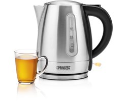 Princess Waterkoker 236023 – 1 Liter – 360° draaibaar - 2200W – RVS