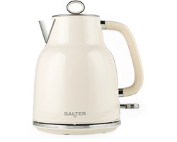 Salter Retro Crème Waterkoker - 1,7 L - 360° Basis - Snel Koken