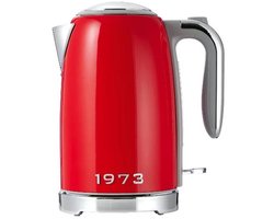 SILVERCREST® Waterkoker 1,7 L - Vermogen: 2600/3100 W - Automatische veiligheidsafschakeling en droogkookbeveiliging - 360° draaibare basis - Waterniveau indicator en uitneembaar kalkfilter - Aan/uit schakelaar met LED indicatielampje - Rood