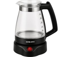 SOKANY Elektrische Waterkoker & Koffiezetter – 800ml – 600W