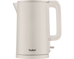 Tefal Thermo Protect KO140B - Waterkoker - 1,5L - Dubbele Wand - RVS Binnenkant - 2200W - Wit