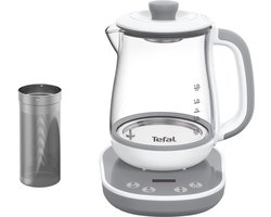 Water- en Theekoker Tefal BJ551B10 Roestvrij staal 1,5 L Wit/Grijs