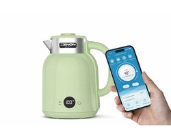 Xenon Smart X7101 Slimme Waterkoker 1,5L (2200W) - WiFi & App - RVS 304 - Temperatuur 45-100°C - Warmhoudfunctie - Strix Thermostaat - Wit