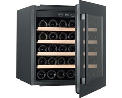 Caviss Inbouwwijnkoelkast SLEN132TBE - Nis 60 cm  - 32 Flessen - 1 zone