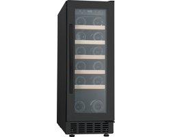 Caviss SLEN120TBE5 - Wijnkoelkast - 20 Flessen - 1 Temperatuur - LED verlichting - H 82 cm - 30 cm B