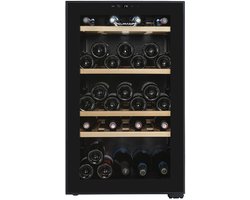 Climadiff CEPAGE52F- wijnkoelkast voor 52 flessen - Wijnklimaatkoelkast - Vrijstaand met 1 Temperatuurzone - Wijnkoeler - Instelbaar tussen 5°C en 20°C