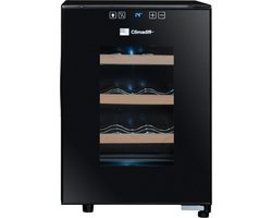 Climadiff CUVEE12 - Vrijstaande wijnkoelkast - 1 Zone - 12 flessen - geluidsniveau slechts 22dB