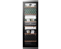 Climadiff MILLESIME 240D - vrijstaande wijnbewaarkast - 2 Zones - 237 flessen