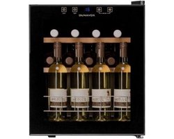 Dunavox Home-16 Wijnkoelkast DXFH-16.46 1 Zone Zwart