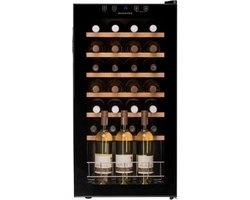 Dunavox Home-28 Wijnkoelkast DXFH-28.88 1 Zone Zwart