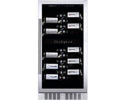 Dunavox Sera-58 Champagne Koelkast - DX-58.258DB - 2 Zones