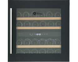 Helvetia Inbouw wijnkoelkast H 60 cm - 2 temperatuurzones - 36 flessen - type HWTE236GN - 5-22°C