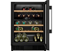 Inbouwwijnkelder met 44 flessen en meerdere zones - neff - ku9213hg0