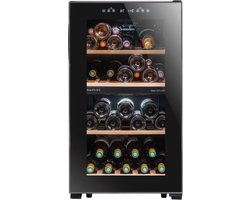 La Sommeliere Wijnkoelkast - LS51.2ZBLACK - 2 Zones