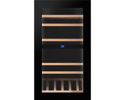 Le Chai Inbouwwijnkoelkast 2 zones PushOpen LBN590POV - Hoogte 105 cm