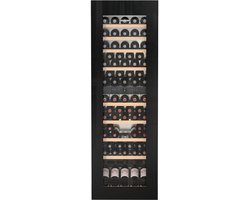 Liebherr EWTGB3583-21 wijnkoeler Vinidor Inbouw Zwart 83 flessen wijnklimaat kast met 2 temperatuur zones, wijnkoelkast voor 83 flessen