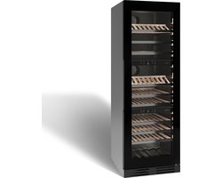 Nestor M - 3 Zone Wijnkoelkast NWX3110GN1 - 110 Flessen - 176 cm - Koolstoffilter