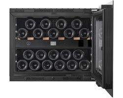 Nestor M Inbouw Wijnkoelkast NWVE220FN1 - 2 Temperaturen - 20 Flessen - Nismaat 45 cm Hoog - Push2Open - 36 dB - Koolstoffilter