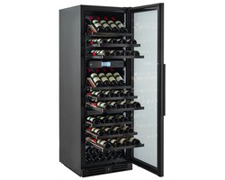 Nestor M NWX399GN2 Wijnklimaatkast 99 Flessen – 3 Zones – Inbouw/Vrijstaand – 5-20°C – Zwart Glas – Luxe Wijnkoelkast - Koolstoffilter