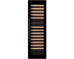 PeVino Inbouw Wijnklimaatkast - Nismaat 178 cm - 2 zones - 101 Flessen