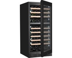 PeVino NG 120 - Wijnklimaatkast  2 zones - 104 Flessen - F Label