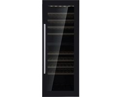 Saro Wijnkoelkast Horeca - 162D Vrijstaand Zwart 154 fles(sen)