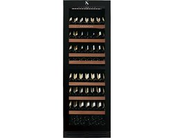 SWISSCAVE - WLB 460DFLD MIX - 2-zone - Wijnkoelkast - 172cm - 163 flessen - wijnfles