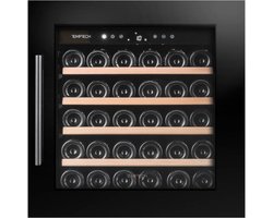 Temptech Oslo Wijnkoelkast OZ60SB 1 Zone Zwart