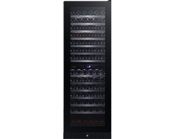 Temptech - SOM180DRB vrijstaande wijnkoelkast - 166 flessen - 2 zones