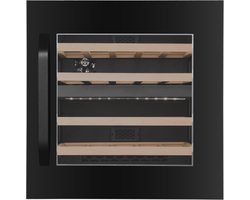 Wine Klima D26-IB60 - Wijnklimaatkast - Inbouw - 2 zones - 26 flessen - Greep