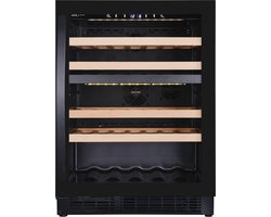 Wine Klima D46T-OB73 - Greep - Wijnklimaatkast - Onderbouw - 2-Zones - 39 flessen
