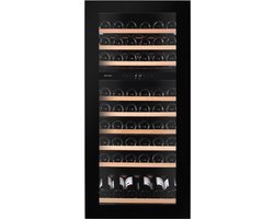 Wine Klima D73-SV122-Push - Wijnklimaatkast - Inbouw - 2 Zones - 33 flessen