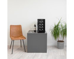 Wine Klima S8-GD - Wijnkoelkast - 12 flessen - enkele zone - ultra stil