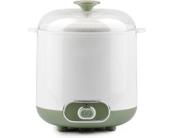 Core® Yoghurtmaker - Citruspers - Ijsmachine - Witgroen - 19cm x 17cm x 22cm