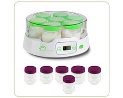 Digitaal Yoghurtmaker met 13 Glazen Potten - Zelfgemaakte Yoghurt en Desserts
