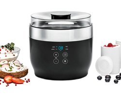 DYNA® Yoghurtmaker - Citruspers - Ijsmachine - Zwart - ‎20cmx 20cmx 19cm